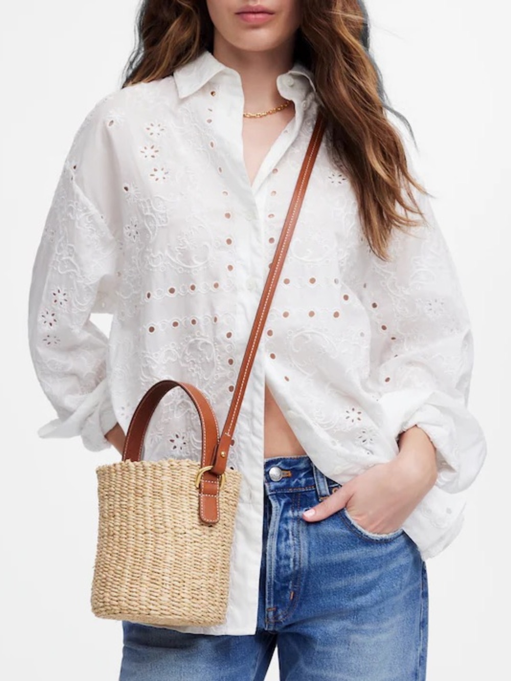 Madewell The Mini Basket Bag - Picture 3 of 6